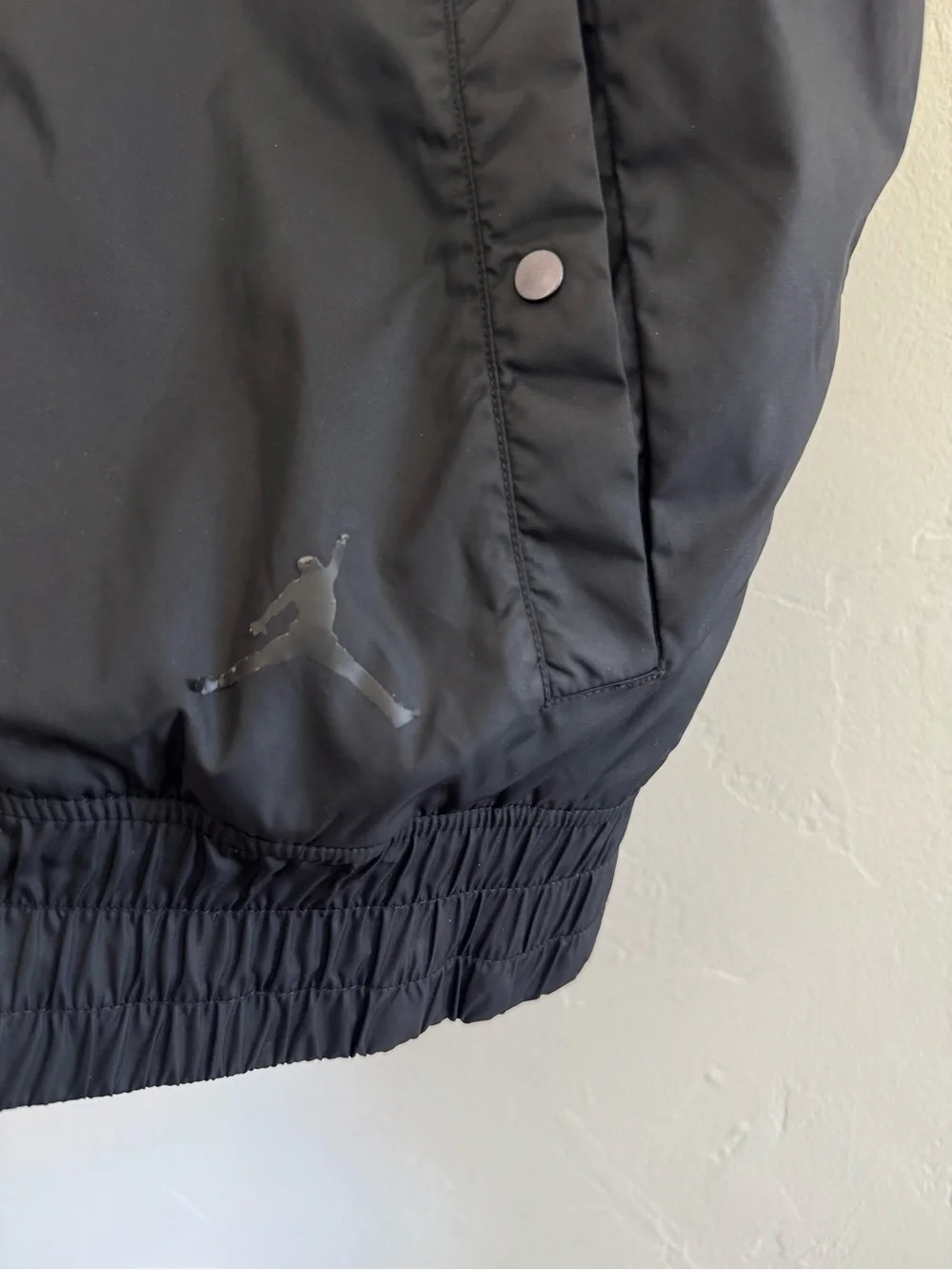 Jordan Fly Vest Reversible Black Cool Grey Camo Insulated Water Repellant